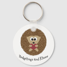 Hedgehugs en Kisses Hégel Sleutelhanger
