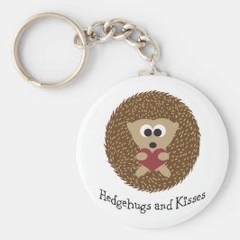 Hedgehugs en Kisses Hégel Sleutelhanger