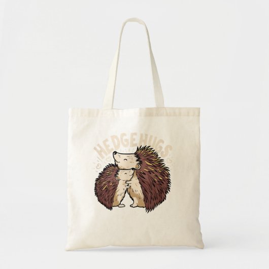 Hedgehugs Gift For A hedgehog Lover Tote Bag (Voorkant)