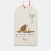 Hedgehugs & Kisses Hedgehog Classroom Valentijn Cadeaulabel (Voorkant)