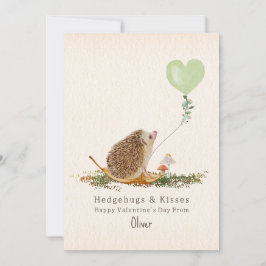 Hedgehugs & Kisses Hedgehog Mushroom Valentijn