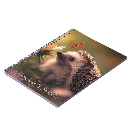 Hedgehugs & Scribbles Notitieboek Journal (Linkerzijde)