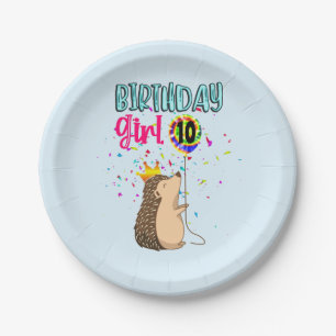 Hedgel Birthday Girl Party Gifts  Papieren Bordje