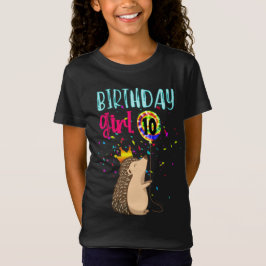 Hedgel Birthday Girl Party Gifts T-shirt