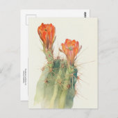 Hedgel Cactus van Margaret Armstrong Briefkaart (Voorkant / Achterkant)