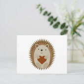Hedgel Heart Feestdagenkaart (Staand voorkant)
