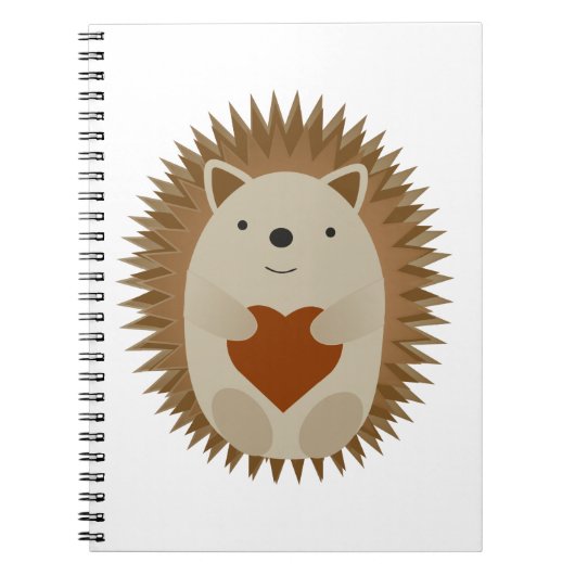 Hedgel Heart Notitieboek (Voorkant)