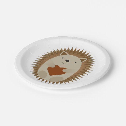 Hedgel Heart Papieren Bordje (Gekanteld)