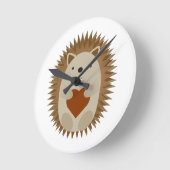 Hedgel Heart Ronde Klok (Hoek)
