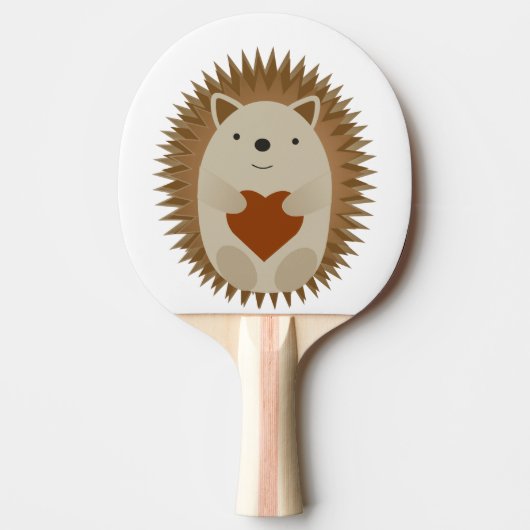 Hedgel Heart Tafeltennisbatje (Voorkant)
