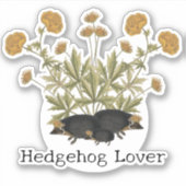 Hedgel Lover Woodland Sticker (Voorkant)