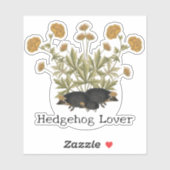Hedgel Lover Woodland Sticker (Vel)