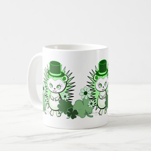 Hedgel Lucky Irish Koffiemok (Voorkant links)