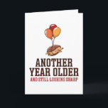 Hedgel Pun kijkt nog steeds Sharp Funny Birthday Kaart<br><div class="desc">Grappig,  grappig en soms sarcastisch verjaardagskaarten voor je familie en vrienden. Haal deze leuke kaart voor je speciale iemand. Bezoek onze winkel voor meer coole verjaardagskaarten.</div>