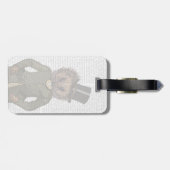 Hedgel Rider Portrait Bagagelabel (Achterkant horizontaal)