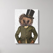 Hedgel Rider Portrait Canvas Afdruk (Voorkant)