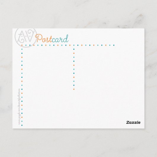 Hedgerow Garden Briefkaart (Achterkant)