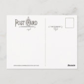 Hedgerow Garden Briefkaart (Achterkant)