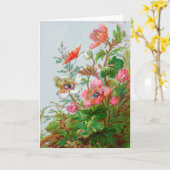 Hedgerow Garden Wenskaart Kaart (Gele Bloem)