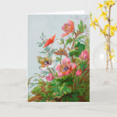 Hedgerow Garden Wenskaart Kaart (Gele Bloem)