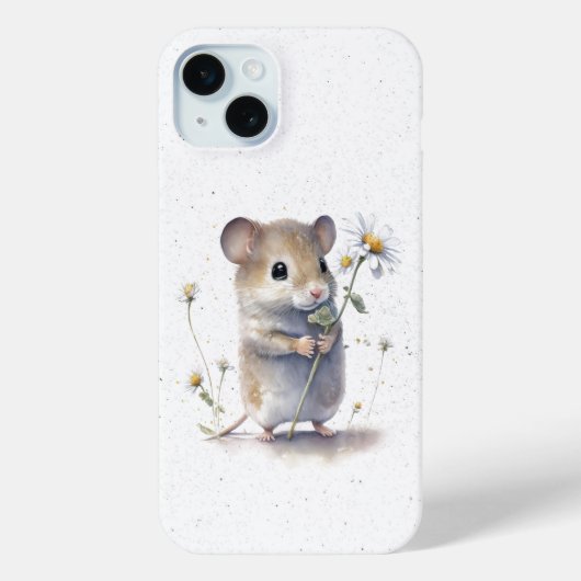 Hedgerow Mouse Grunge Case-Mate iPhone Case (Achterkant)