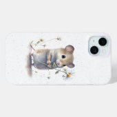 Hedgerow Mouse Grunge Case-Mate iPhone Case (Achterkant (horizontaal))