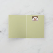 hedghog met druivesuiker Dank u dat u niet op de m Bedankkaart (Binnen)