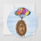 "Hedgie" Congrats/Verjaardag/Viering Kaart (Voorkant)