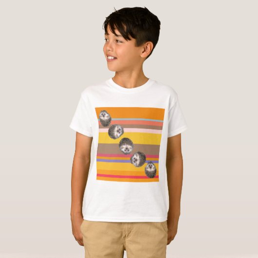 Hedgie Downhill Roll T-shirt (Voorkant volledig)