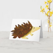 Hedgie Kaart (Gele Bloem)