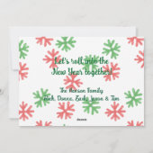 Hedgie Vakanties Egels in Truien Persoonlijk Feestdagenkaart (Achterkant)