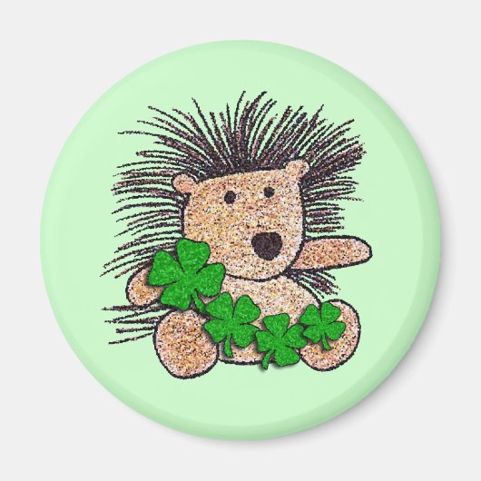 Hedgy de Ierse Hedgehog! Magneet (Voorkant)