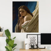 Hedonistische jonge Vrouw Beauty Poster (Thuiskantoor)