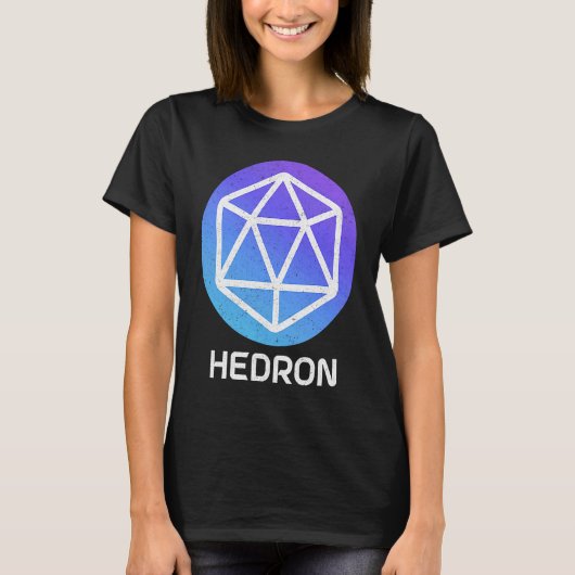 Hedron Crypto op PulseChain HEX Staking Minting In T-shirt (Voorkant)