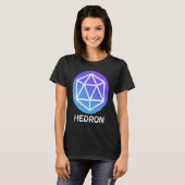 Hedron Crypto op PulseChain HEX Staking Minting In T-shirt (Voorkant volledig)
