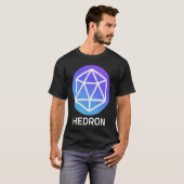 Hedron Crypto op PulseChain HEX Staking Minting In T-shirt (Voorkant volledig)