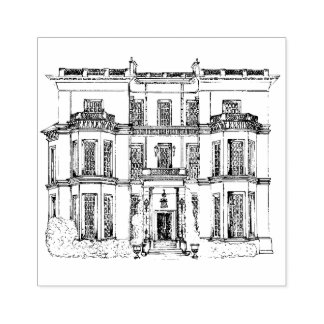 Hedsor House Stamp Rubberstempel