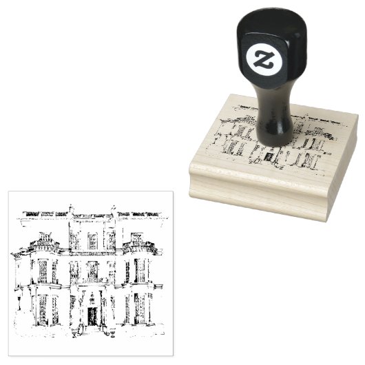 Hedsor House Stamp Rubberstempel (Gestempeld)