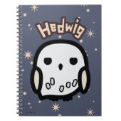 Hedwig Cartoon Character Art Notitieboek (Voorkant)