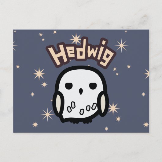 Hedwig Cartoon Karakter Kunst Briefkaart (Voorkant)