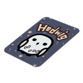 Hedwig Cartoon Karakter Kunst Magneet (Linkerzijde)