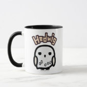 Hedwig Cartoon Karakter Kunst Mok (Links)