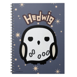 Hedwig Cartoon Karakter Kunst Notitieboek