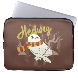 Hedwig Fantasievolle Bos Tekening Laptop Sleeve