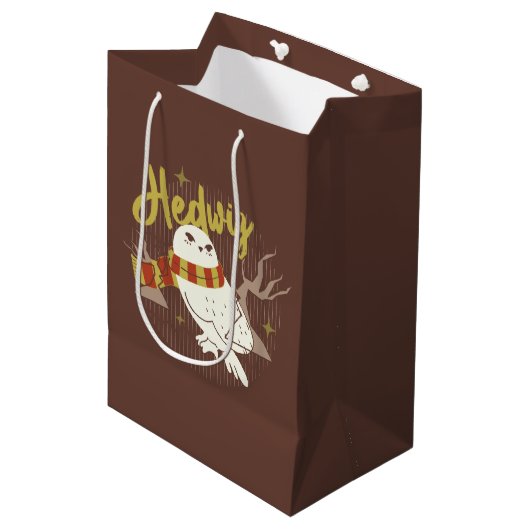 Hedwig Fantasievolle Bos Tekening Medium Cadeauzakje (Voorkant Gekanteld)