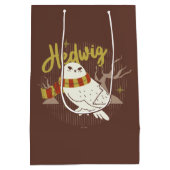 Hedwig Fantasievolle Bos Tekening Medium Cadeauzakje (Achterkant)
