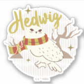 Hedwig Fantasievolle Bos Tekening Sticker (Voorkant)