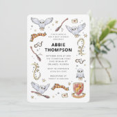 Hedwig Magische Baby Shower Kaart (Staand voorkant)