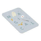 Hedwig "magische" typografie grafisch magneet (Rechterzijde)