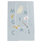 Hedwig "magische" typografie grafisch medium cadeauzakje (Achterkant)
